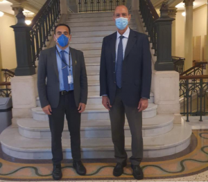 Dr Omar com Prof. Dr. Jatene