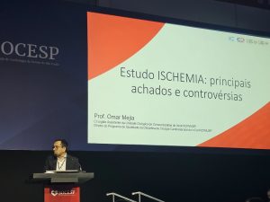 Tive a honra de participar do 50º congresso SBCCV, com o tema: Estudo Ischemia